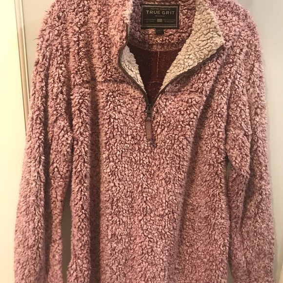 Frosty-Tipped Pile 1/2 Zip Pullover - Picture 2 of 5